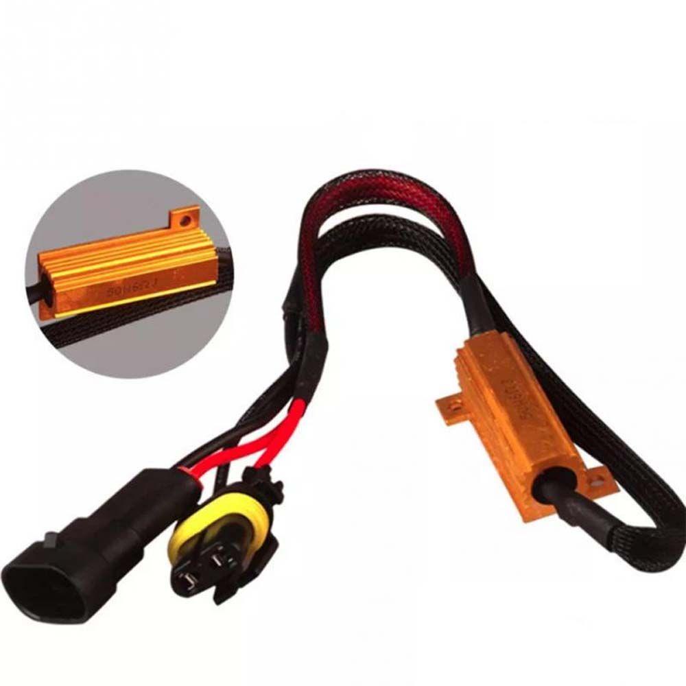Set 2 Bộ Giải Mã Điện Trở Đèn LED DRL 12V Chuyên Dụng Cho Xe Hơi