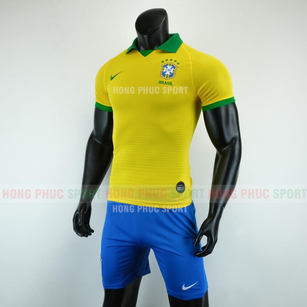 BỘ QUẦN ÁO ĐÁ BÓNG ĐỘI TUYỂN BRAZIL 2019 CAO CẤP