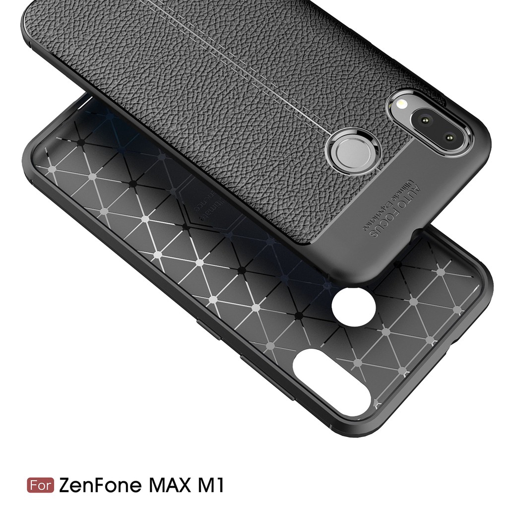 Ốp Lưng Da Tpu Thời Trang Cho Asus Zenfone Max (M1) Zb555Kl / Max Pro (M1) Zb601Kl