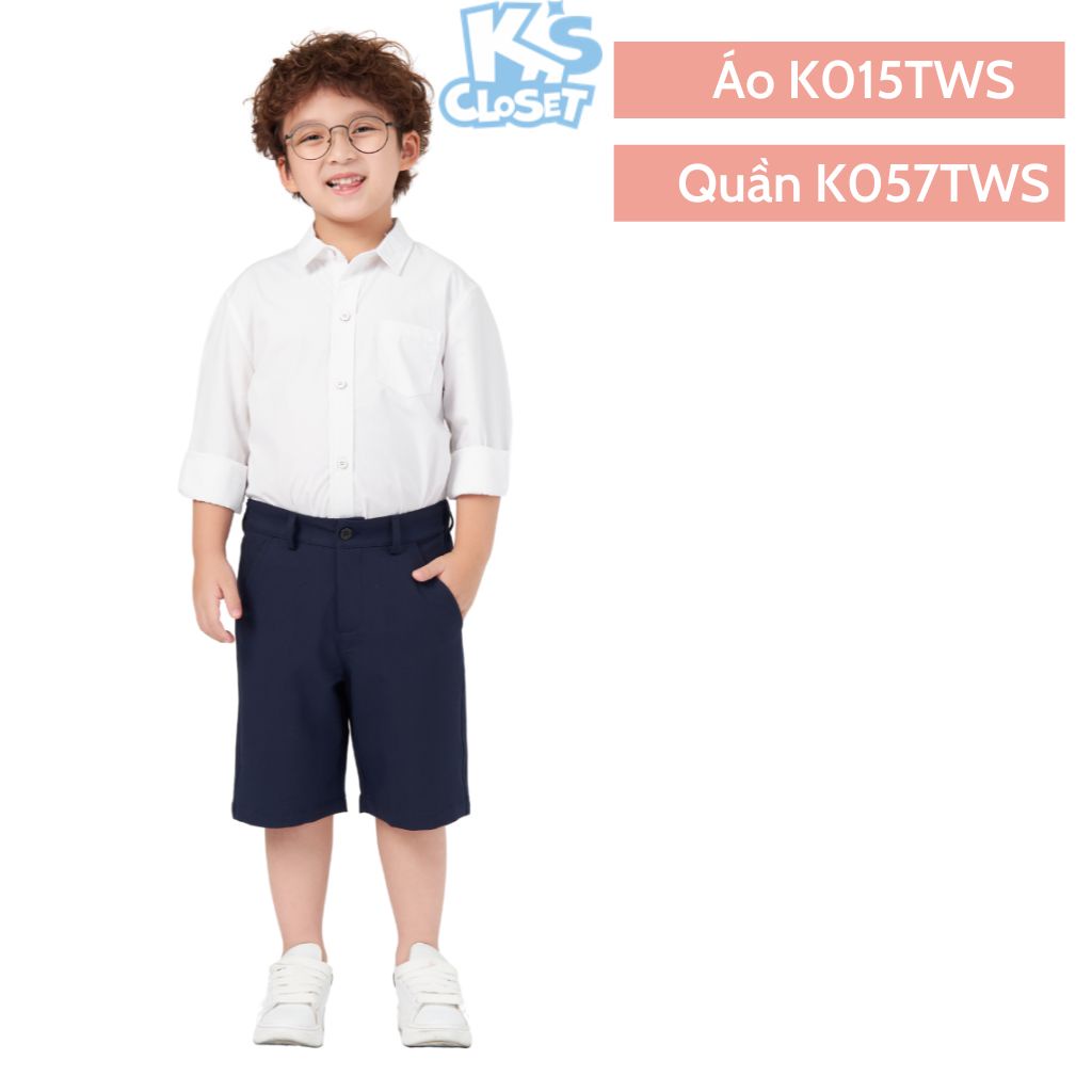 Đồng phục học sinh K'S CLOSET cho bé trai và bé gái (6-14 tuổi) KT05TWF KT07TWF KT34TWS K074TWS K057TWS K015TWS