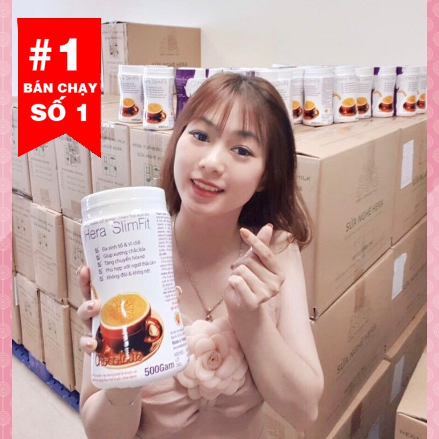 Sữa Giảm Cân Hera Slimfit 500gr - GIẢM CÂN NHANH HIỆU QUẢ TỪNG NGÀY, giảm cân khoa học CHÍNH HÃNG,  XÔN XAO DƯ LUẬN