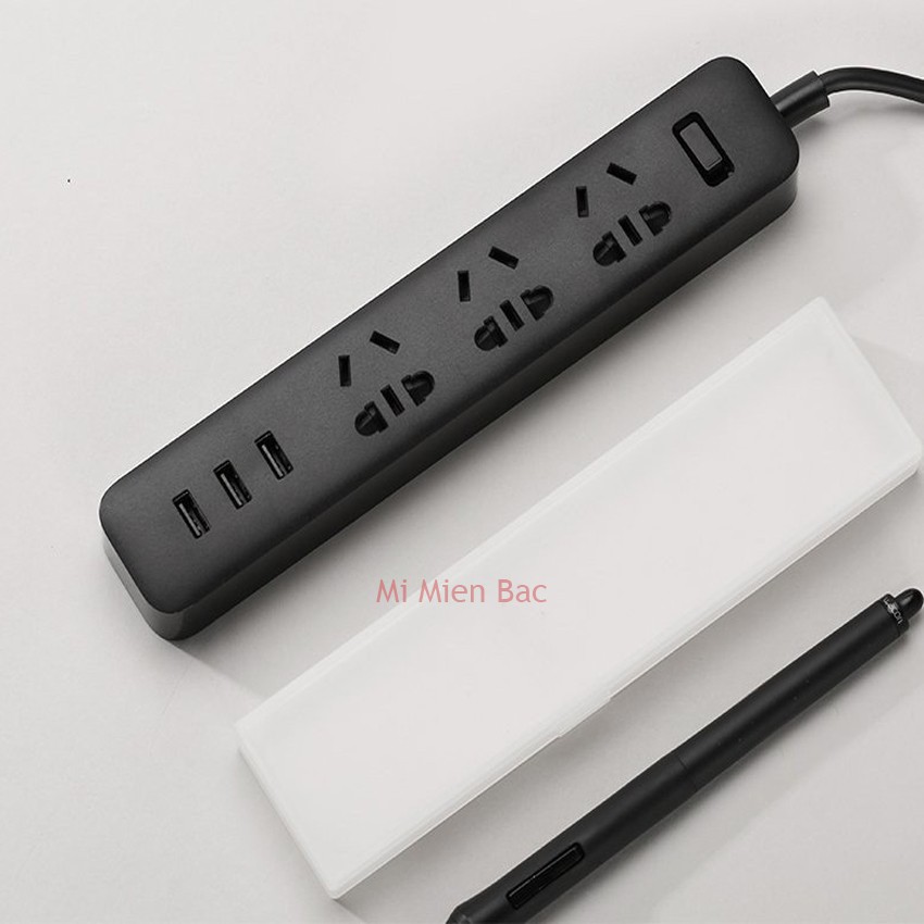 [CHÍNH HÃNG] Ổ CẮM XIAOMI POWER STRIP 3 cổng 3 USB thông minh, Hỗ trợ sạc nhanh, Ổn áp tự ngắt điện chống cháy nổ