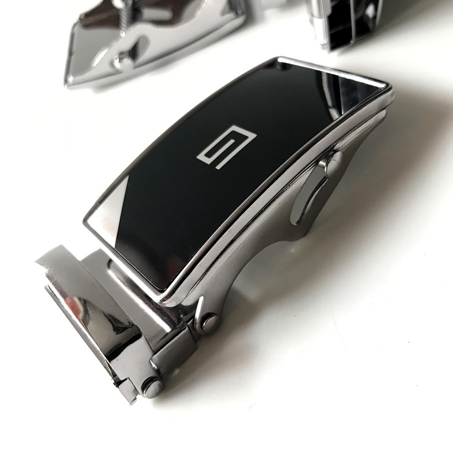 Đầu khóa thắt lưng, mặt thắt lưng nam kiểu khóa lăn - Họa tiết ngẫu nhiên