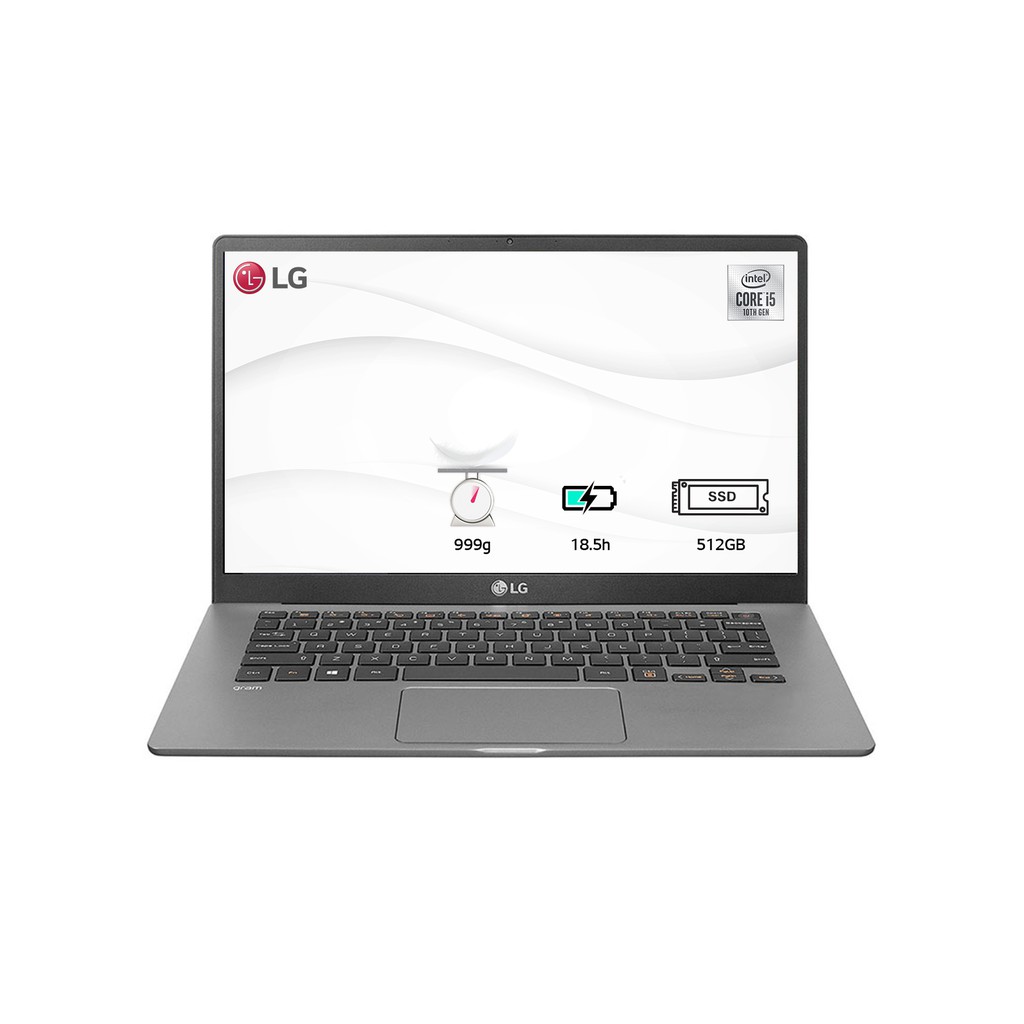 Laptop LG Gram 14ZD90N-V.AX55A5/ Silver/ Core i5/ 8GB/ 512GB/ 14.0 inch FHD/ Non OS |Ben Computer