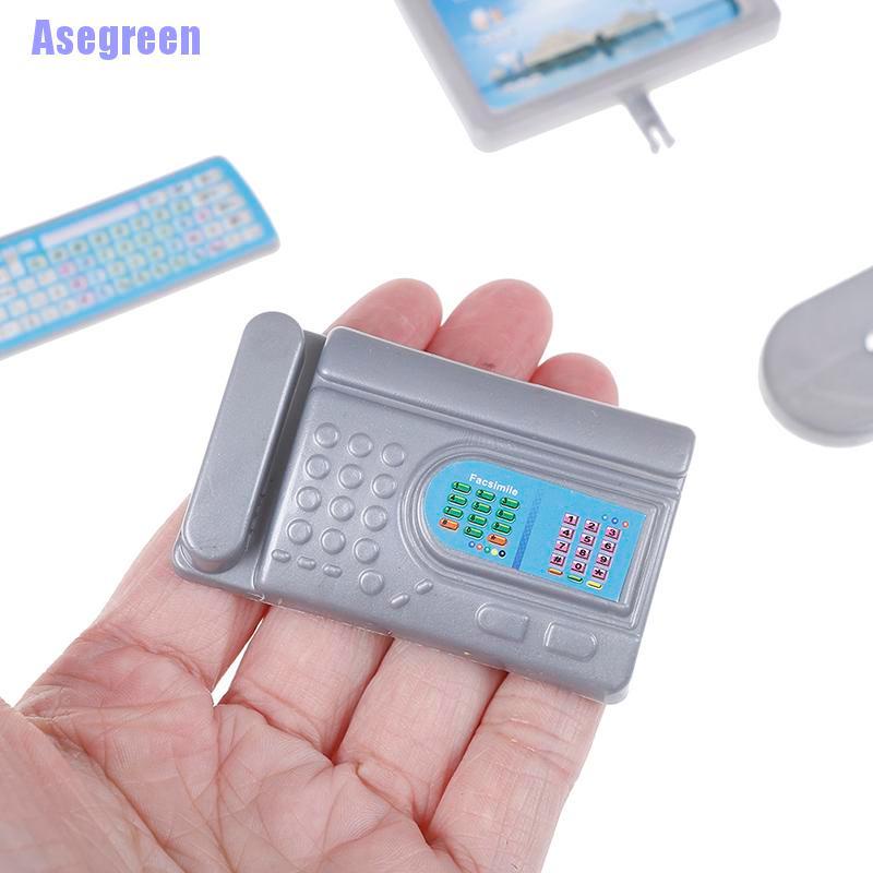 Mô Hình Máy Tính Đồ Chơi Cho Nhà Búp Bê