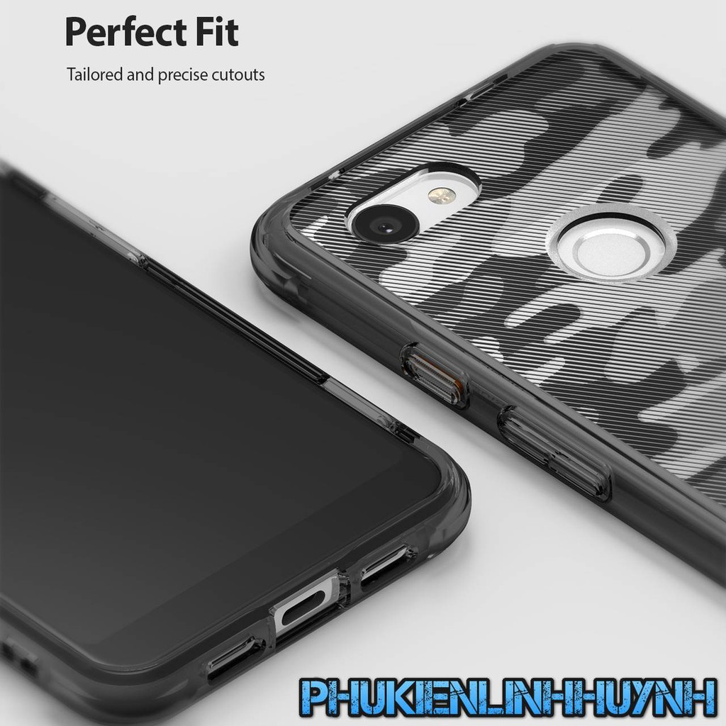 Google Pixel 3A XL_Ốp lưng chống sốc Ringke Fusion X chính hãng