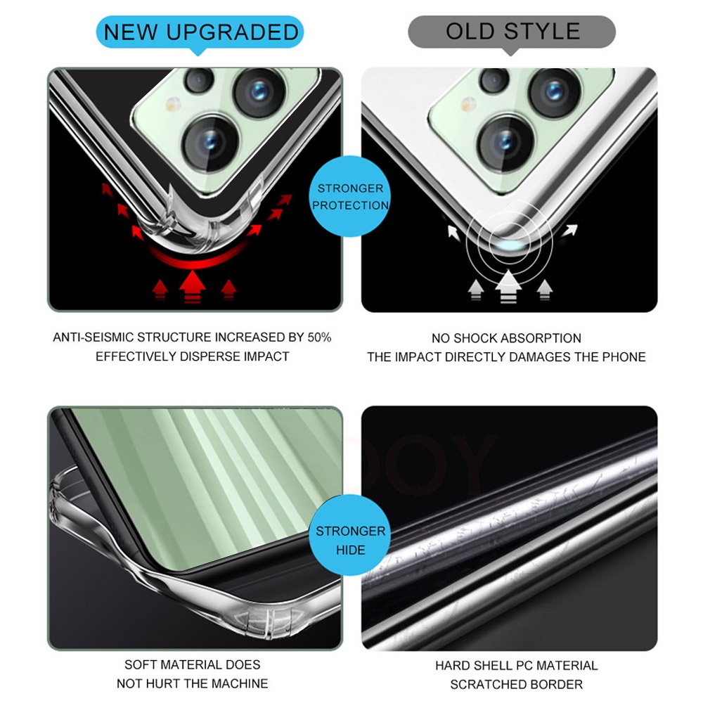 Ốp Lưng Trong Suốt Cho Điện Thoại Realme GT 2 Pro Realmi GT2Pro