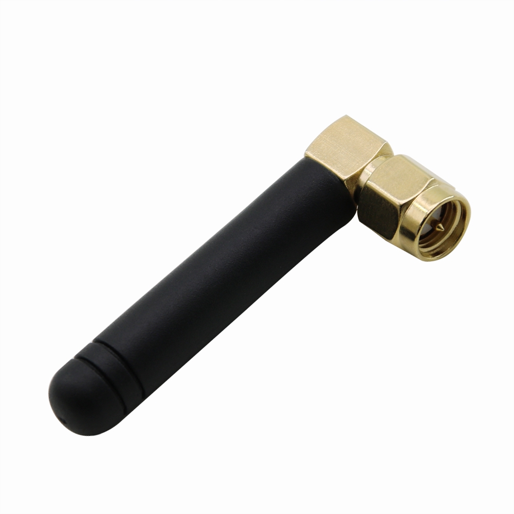 GSM ăng ten bluetooth hạt tiêu nhỏ 2.4G / wifi / 5CM ăng ten ngắn SMA khuỷu tay lỗ bên trong kim