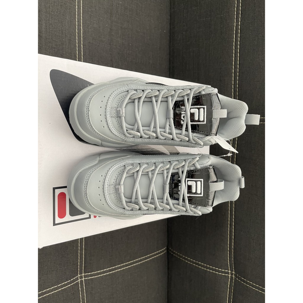 (AUTHENTIC 100%) Giày Sneaker Thể Thao FILA Disruptor II GREY 3XM01341-052 Chính Hãng