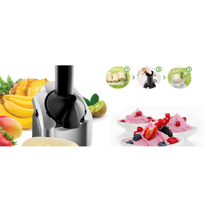 Máy làm kem từ trái cây đông đá FUJICOOK DD-59 (Đen)