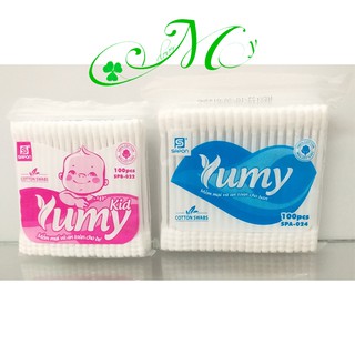 Tăm bông vệ sinh cao cấp Yumy - Mềm mại, an toàn, không gây đau khi sử dụng