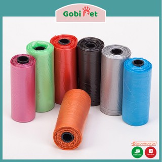 Núi nilon đựng chất thải cho chó mèo thú cưng cuộn 15 túi - Gobi Pet