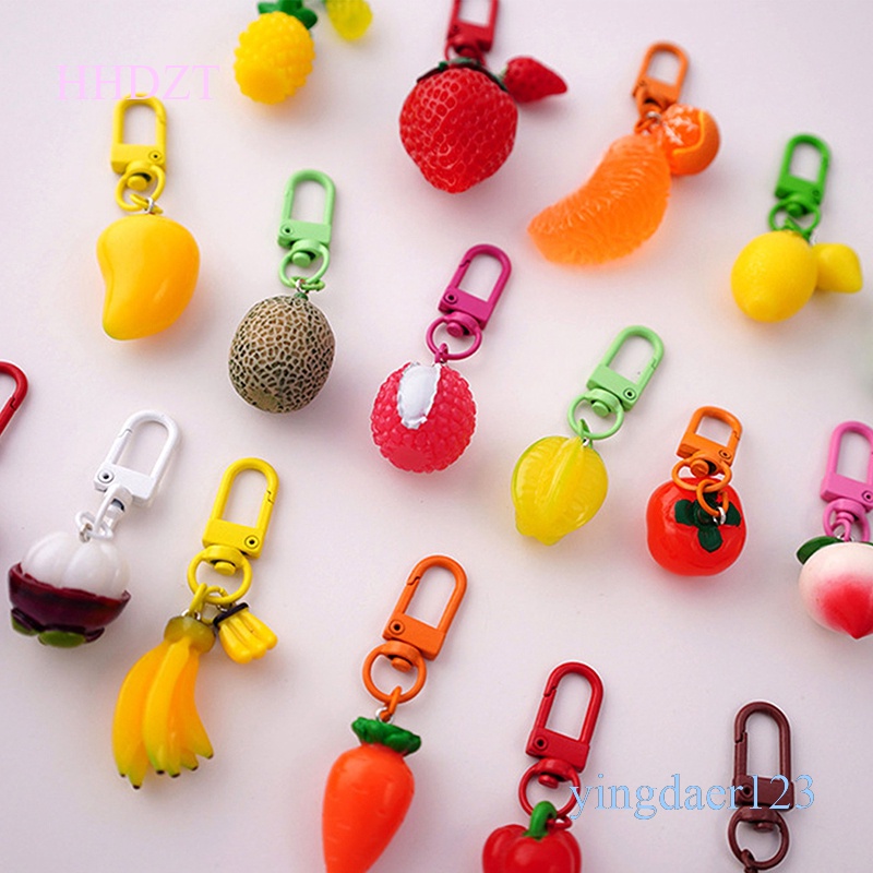Móc Khóa Hình Trái Cây Mini Dễ Thương