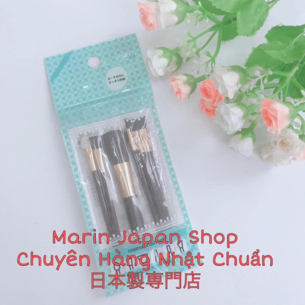 Sét 6 chiếc chổi cọ mini trang điểm hàng Nội Địa Nhật Bản