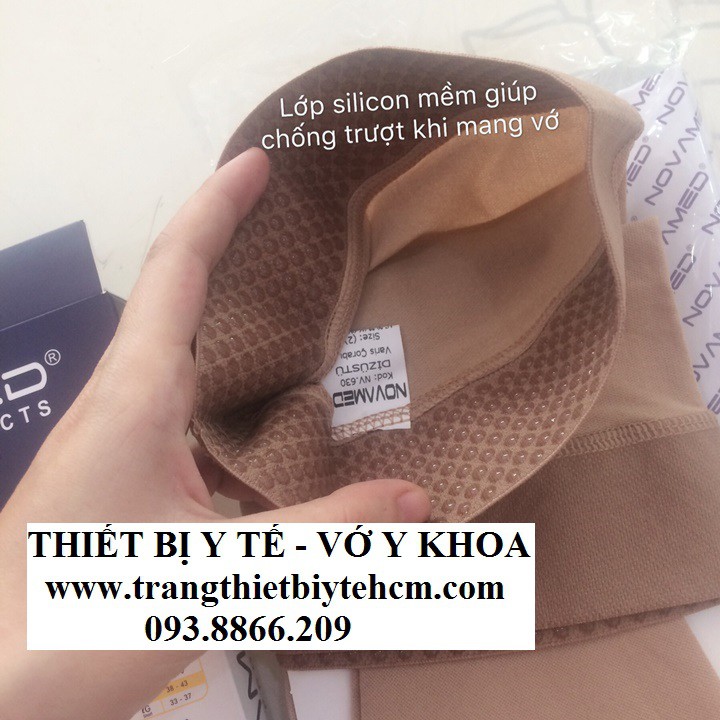 Vớ y khoa hỗ trợ điều trị giãn tĩnh mạch dài từ chân đến đùi NOVAMED - Thổ Nhĩ Kì