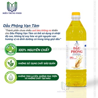 Dầu đậu Phộng hữu cơ nguyên chất 100% giàu omega, vitamin, không cholesterol, được kiểm nghiệm an toàn , chai 1L