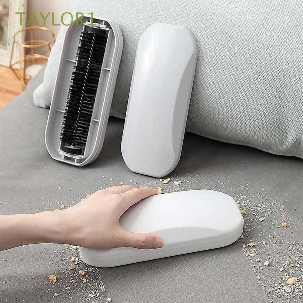 Bàn chải quét làm sạch loại bỏ lông tóc bụi bẩn cầm tay kiểu con lăn bằng nhựa sáng tạo cho tấm thảm ghế sofa phòng ngủ