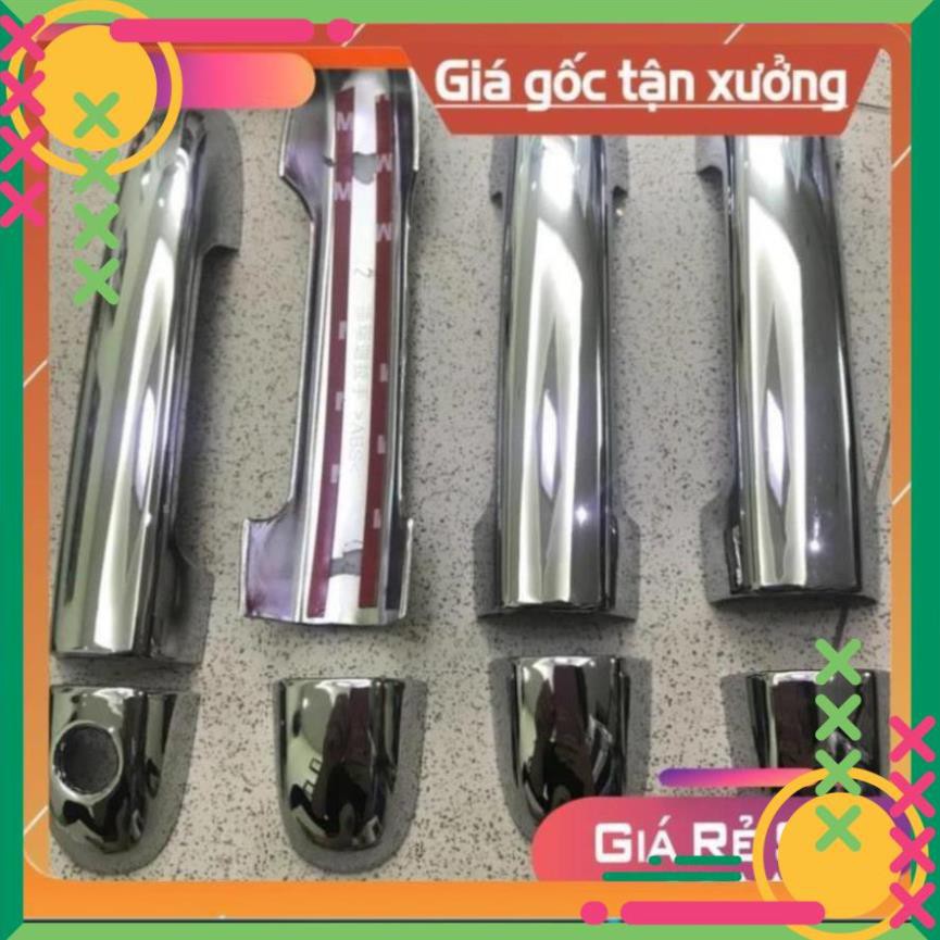 # Shop bán sp  Bộ 4 ốp tay cửa Mạ crom xe Kia Soluto form 2019 ảnh thật