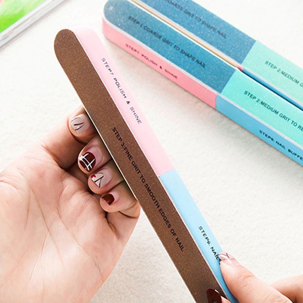 [Hàng mới về] Dũa Móng Tay Nhiều Màu Sắc Độc Đáo Chuyên Nghiệp