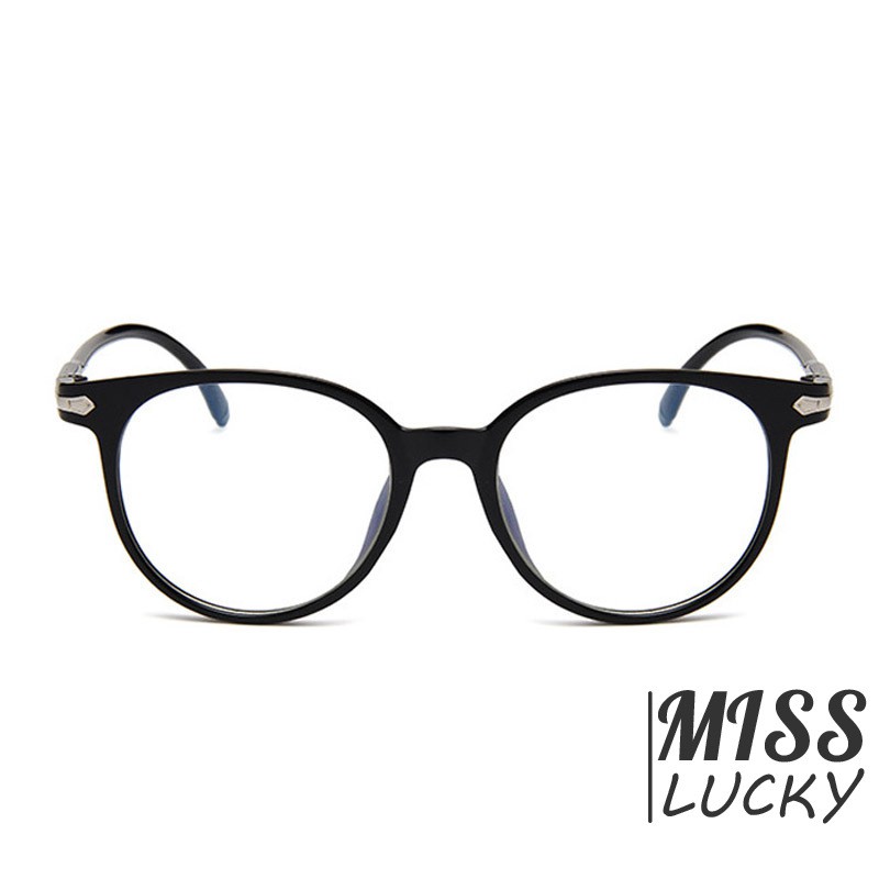 Mắt kính giả cận phong cách vintage thời trang cho nữ