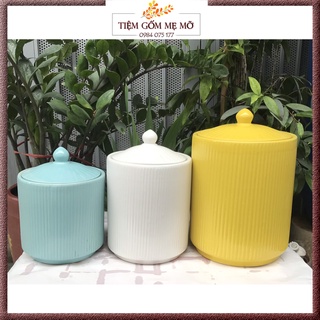 Vại muối dưa cà Hũ muối dưa cà Hũ ngâm hoa quả gốm sứ Bát Tràng chính hãng