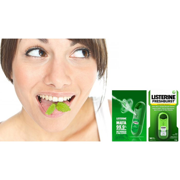 XỊT THƠM MIỆNG, DIỆT KHUẨN LISTERIN