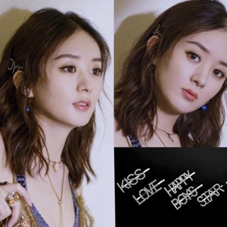 Kẹp tóc đính đá thời trang cho nữ
