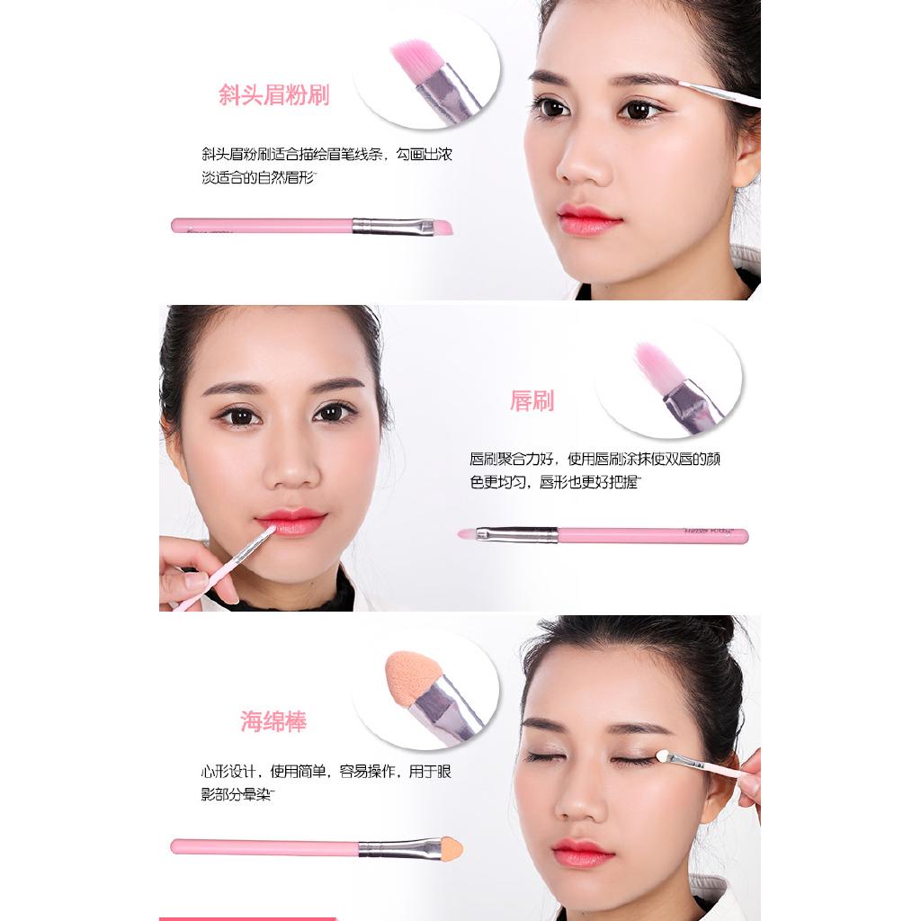 Bộ Cọ Trang Điểm Hello Kitty