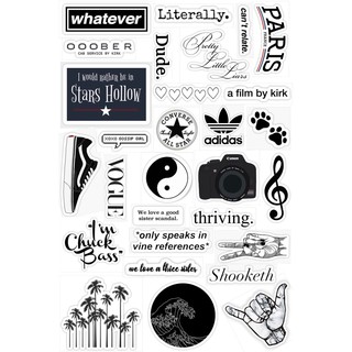 Decal nhựa trắng sữa AMAZON - khổ A4 - Xấp 50 tờ