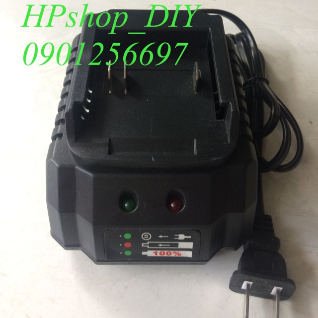 HP Sạc đế gài dùng pin makita 21v-2A