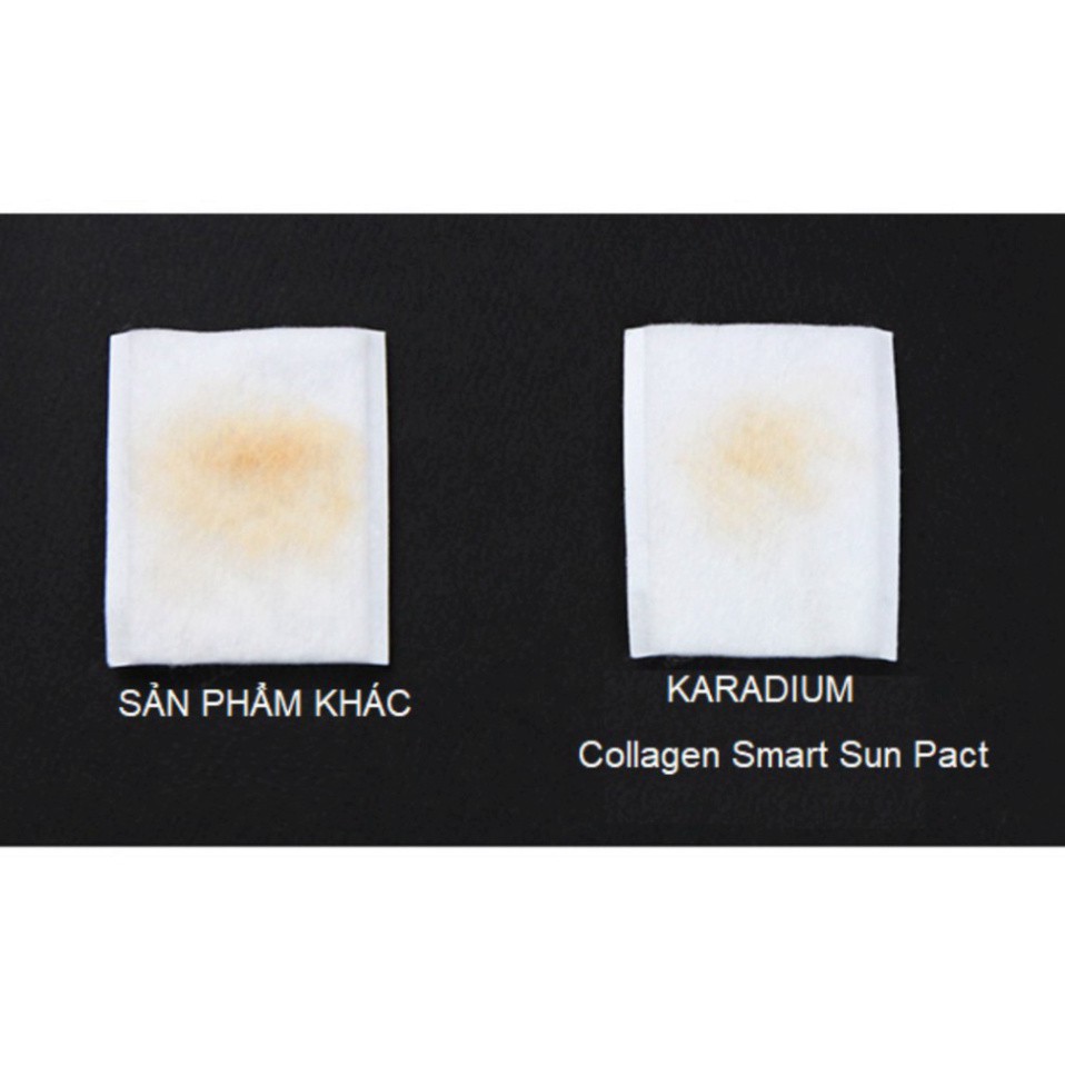 Phấn Phủ Kiềm Dầu, Dưỡng Da Hiệu Qủa Karadium Collagen Smart Sun Pact SPF 50+/PA+++ 11g Z13