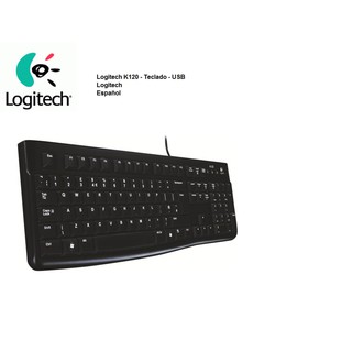 Bàn Phím Có Dây Logitech K120_KEYBOARD K120 - Hàng Chính Hãng