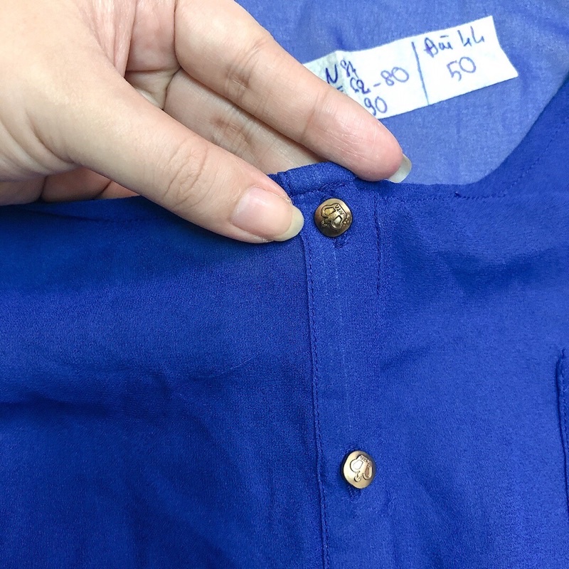 Jumpsuit  xanh lưng thun đồ si 2hand