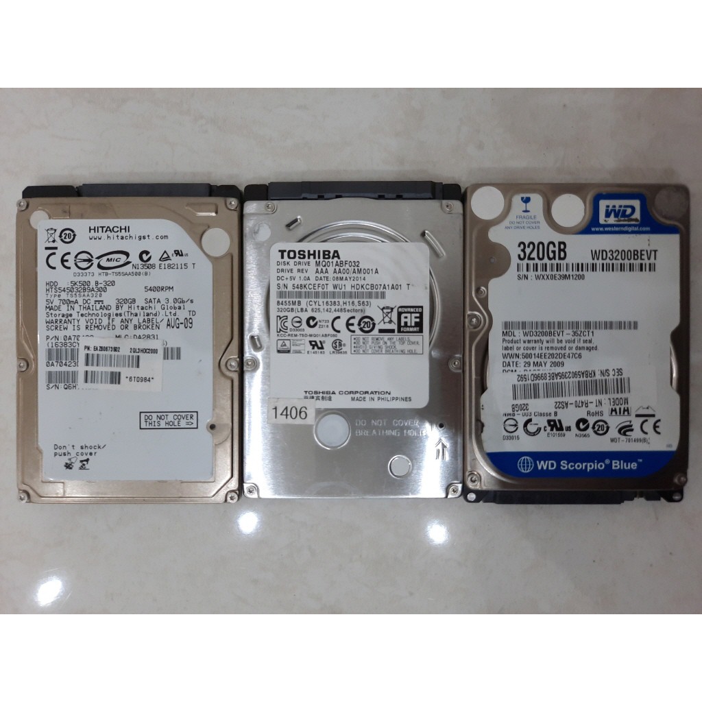 Ổ Cứng Bên Trong Laptop 2.5 '' 320gb | BigBuy360 - bigbuy360.vn