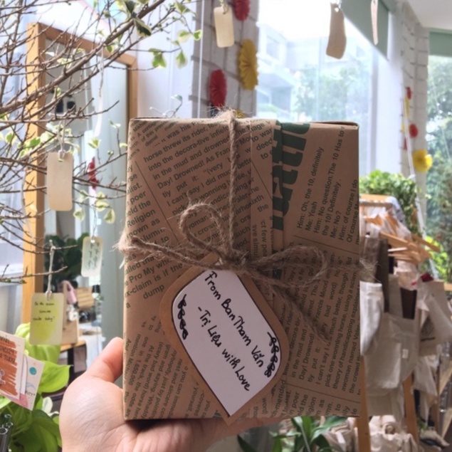 Gói quà trang trí - Dịch vụ kèm theo đơn hàng - A Little Bit