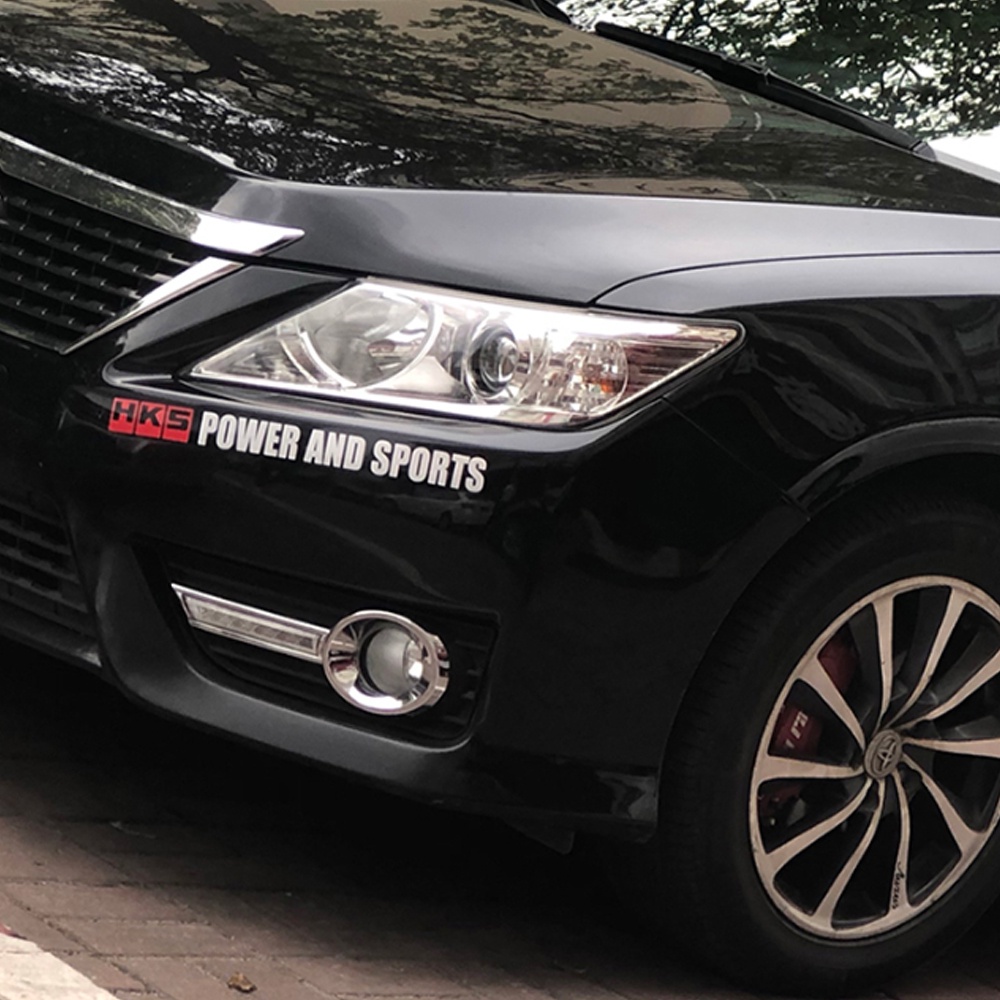 Nhãn Dán Trang Trí Xe Hơi Chống Thấm Nước Hình Xẻng Độc Đáo 45Cmx3.8Cm