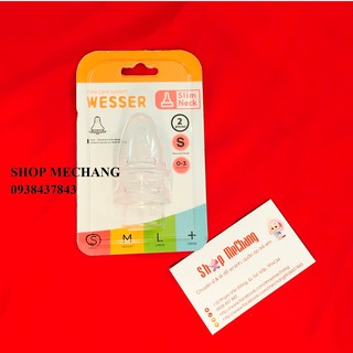 NÚM TY WESSER LOẠI I CỔ HẸP (HÌNH SHOP CHỤP, ĐỦ SZ SML)