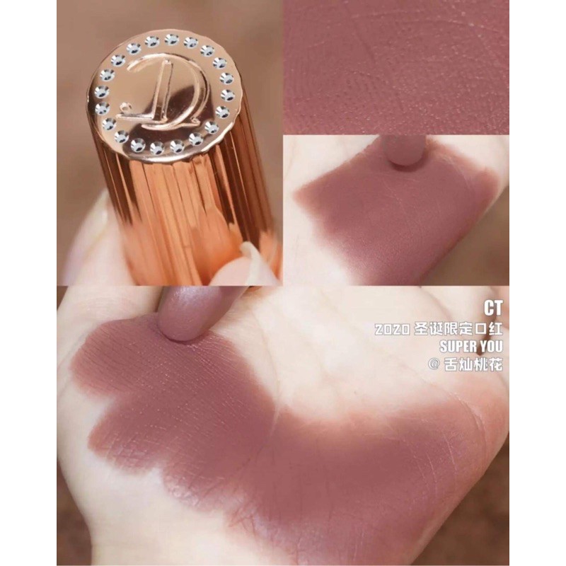 Son thỏi Charlotte Tilbury Limited Mrs Kisses + First Dance + Super You (không vỏ giấy)