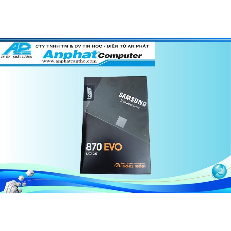 Ổ cứng SSD 2.5" SAMSUNG 870 EVO 250GB - Hàng chính hãng - Bảo hành 5 năm