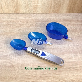 Cân điện tử tiểu ly dạng thìa muỗng 500g/0.1g, kèm pin, đong, đo yến, gia vị, nguyên liệu làm bánh