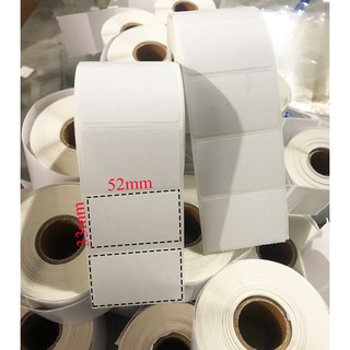 Tem decal nhiệt trà sữa 52x33mm cuộn 30m