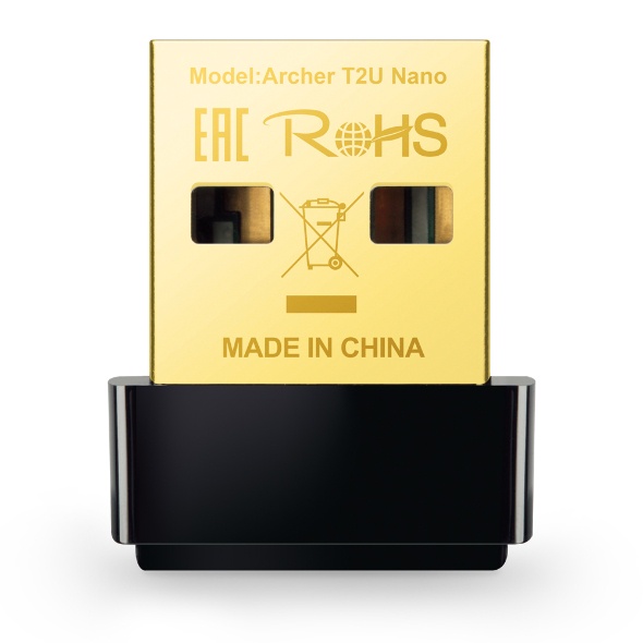 USB Wifi TP-Link Archer T2U Nano Băng Tần Kép Chuẩn AC 600Mbps - Hàng chính hãng