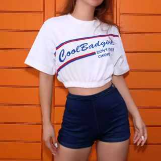 ORDER ÁO CROPTOP CHUN EO COOL BAD GIRL