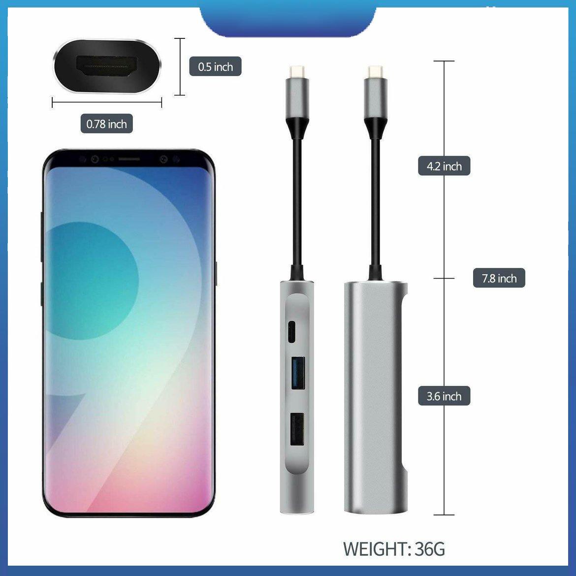 Thiết bị chuyển đổi USB C sang HDMI cho Samsung Dex Station MHL