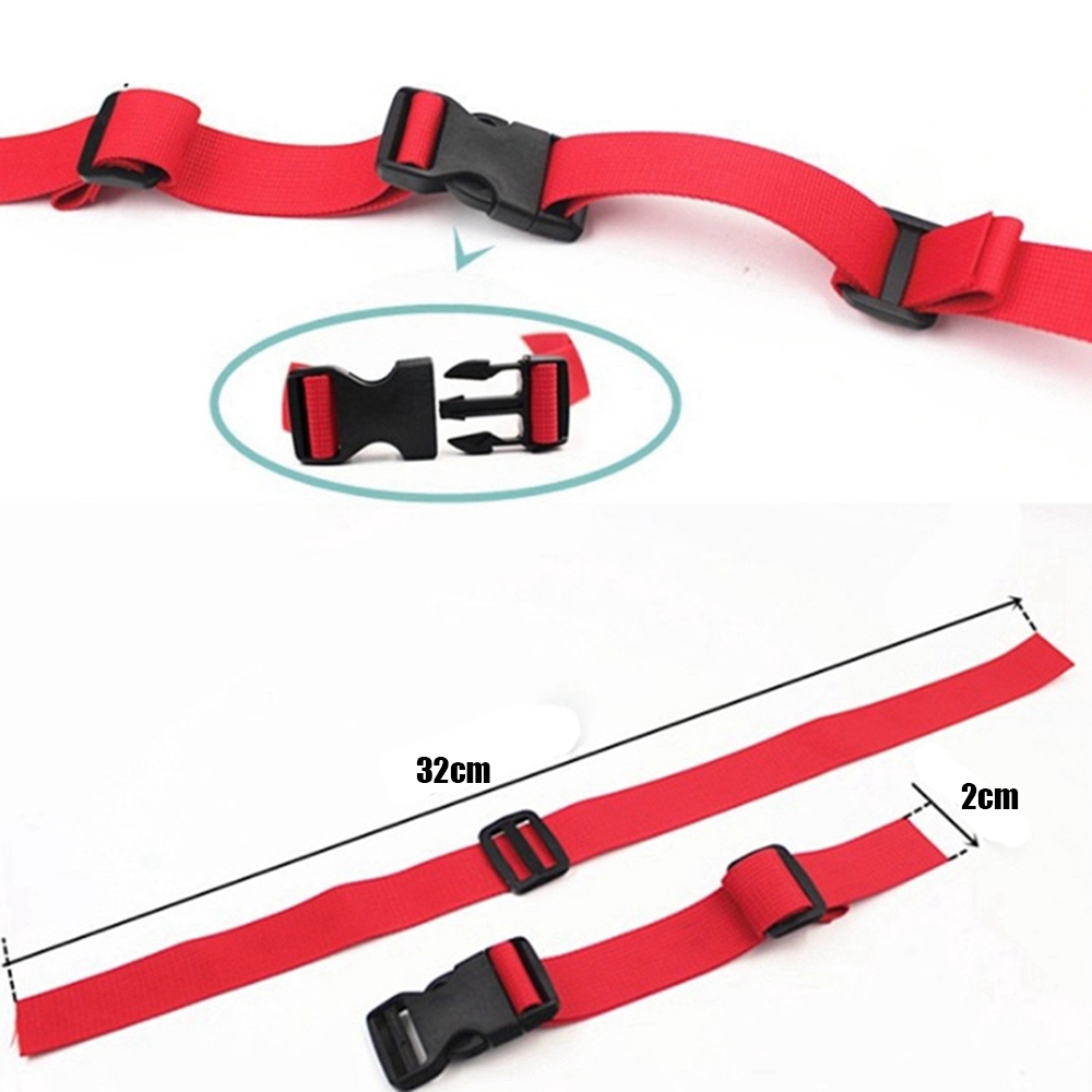 Dây đai ba lô nylon có khóa cài điều chỉnh được tiện lợi