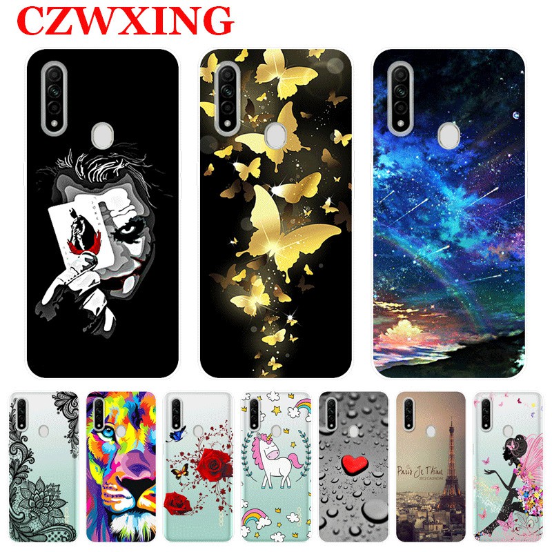 Ốp lưng silicone TPU cho điện thoại OPPO A31 A 31 OPPOA31 2020