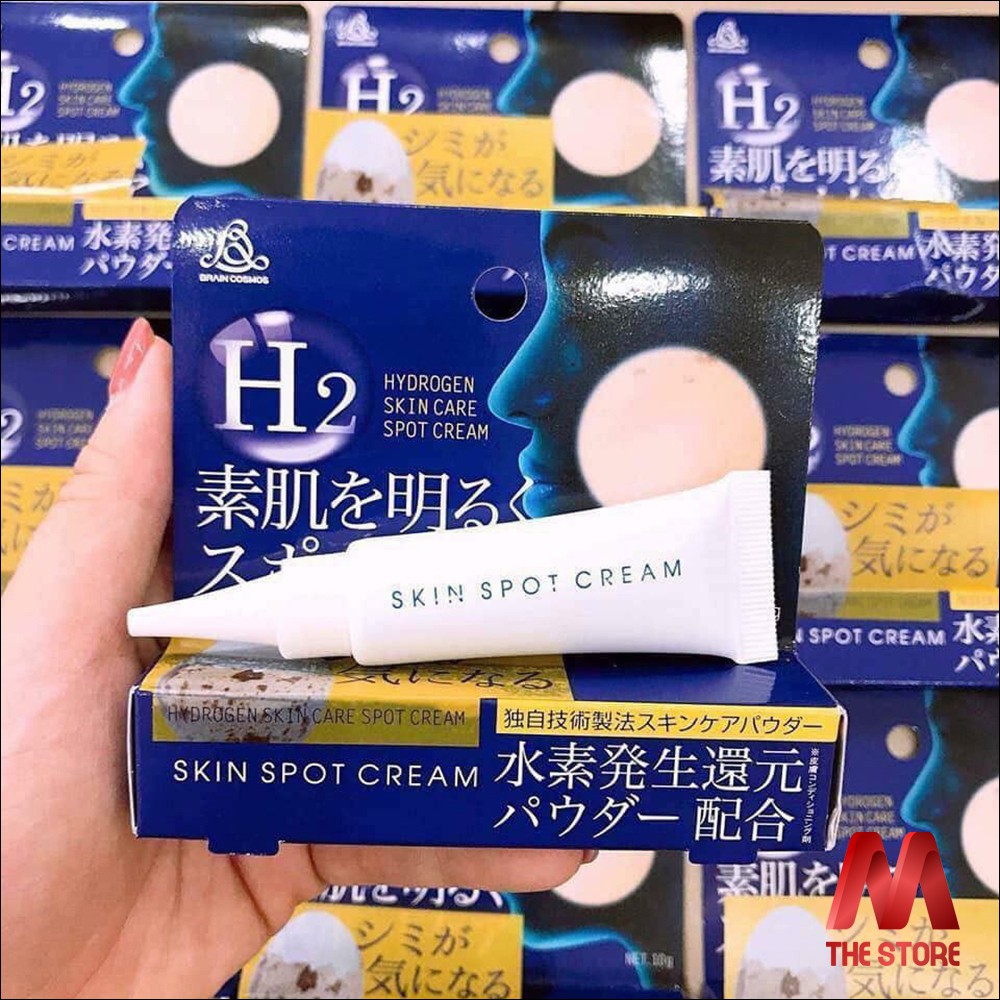 Kem làm mờ thâm nám H2 Hydrogen Skin Spot Cream Nhật