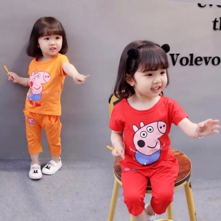 Bộ quần áo peppa pig