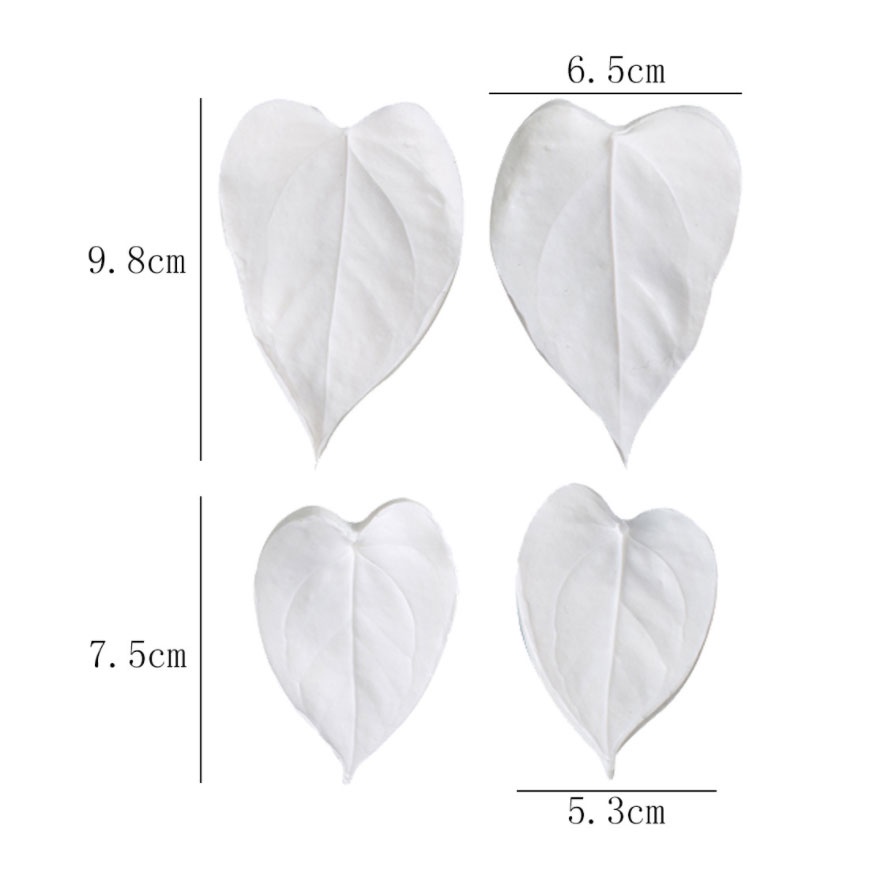 Spadix Làm Đồ Trang Điểm Anthurium Spadix &amp; Khuôn Silicone Tạo Hình Cánh Hoa Trang Trí Bánh