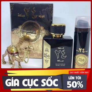Nước hoa Nam Dubai cao cấp OUD 24 hour - Hàng nhập khẩu